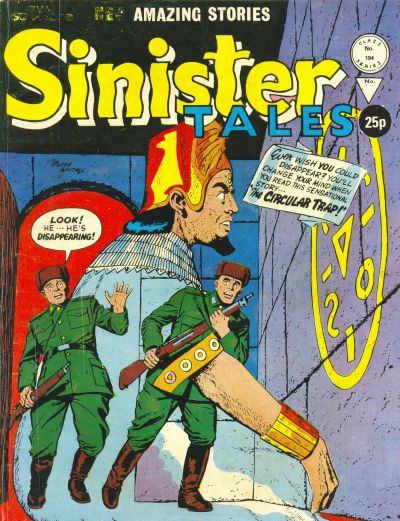 Cover for Sinister Tales (Alan Class, 1964 series) #194