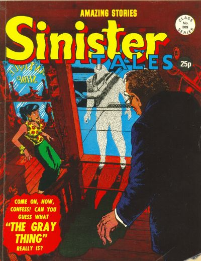 Cover for Sinister Tales (Alan Class, 1964 series) #209