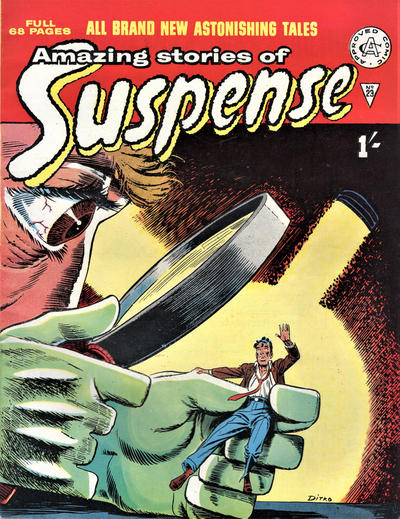Cover for Amazing Stories of Suspense (Alan Class, 1963 series) #23
