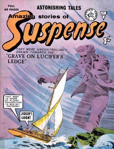 Cover for Amazing Stories of Suspense (Alan Class, 1963 series) #54