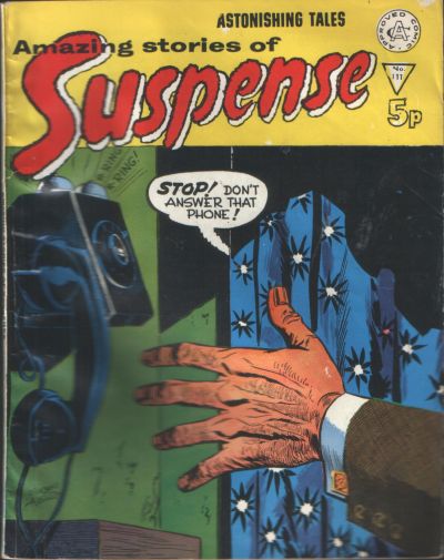 Cover for Amazing Stories of Suspense (Alan Class, 1963 series) #111