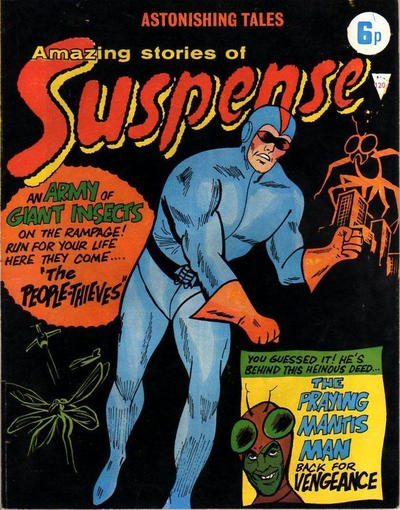 Cover for Amazing Stories of Suspense (Alan Class, 1963 series) #120