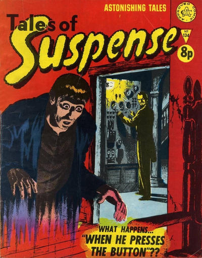 Cover for Amazing Stories of Suspense (Alan Class, 1963 series) #134