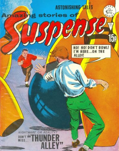 Cover for Amazing Stories of Suspense (Alan Class, 1963 series) #163