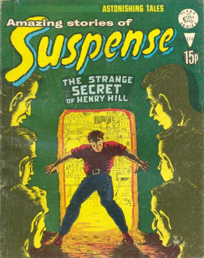 Cover for Amazing Stories of Suspense (Alan Class, 1963 series) #174