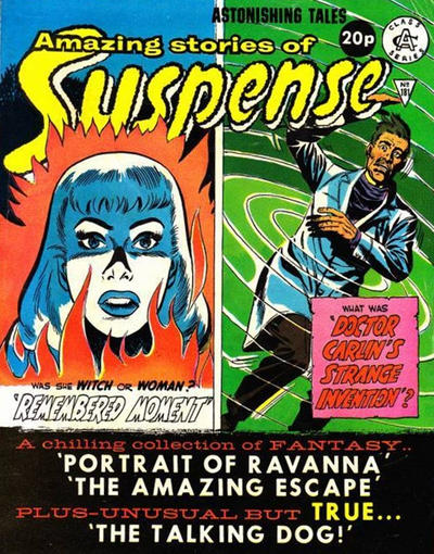 Cover for Amazing Stories of Suspense (Alan Class, 1963 series) #181