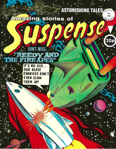 Cover for Amazing Stories of Suspense (Alan Class, 1963 series) #186