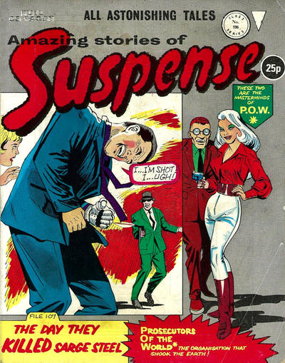 Cover for Amazing Stories of Suspense (Alan Class, 1963 series) #196