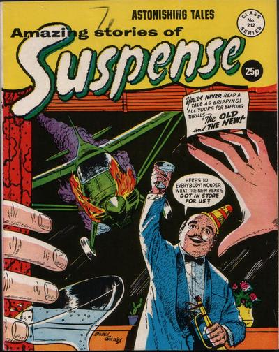 Cover for Amazing Stories of Suspense (Alan Class, 1963 series) #212