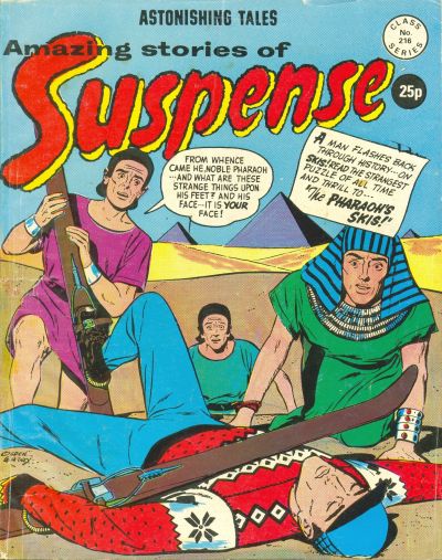 Cover for Amazing Stories of Suspense (Alan Class, 1963 series) #216