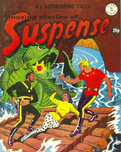 Cover for Amazing Stories of Suspense (Alan Class, 1963 series) #221