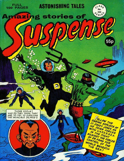 Cover for Amazing Stories of Suspense (Alan Class, 1963 series) #233