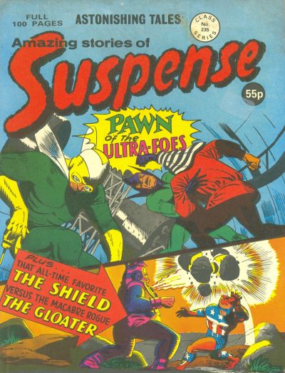 Cover for Amazing Stories of Suspense (Alan Class, 1963 series) #235