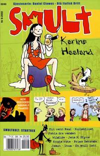 Cover for Smult (Bladkompaniet / Schibsted, 2002 series) #8/2002