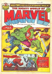 Cover Thumbnail for The Mighty World of Marvel (Marvel UK, 1972 series) #34