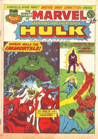 Cover for The Mighty World of Marvel (Marvel UK, 1972 series) #45