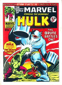 Cover for The Mighty World of Marvel (Marvel UK, 1972 series) #64