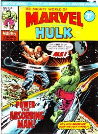 Cover Thumbnail for The Mighty World of Marvel (Marvel UK, 1972 series) #84