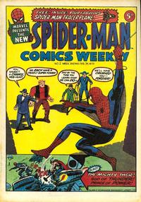 Cover for Spider-Man Comics Weekly (Marvel UK, 1973 series) #2