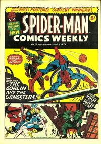 Cover Thumbnail for Spider-Man Comics Weekly (Marvel UK, 1973 series) #17