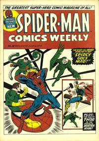Cover Thumbnail for Spider-Man Comics Weekly (Marvel UK, 1973 series) #18