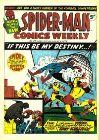 Cover Thumbnail for Spider-Man Comics Weekly (Marvel UK, 1973 series) #25