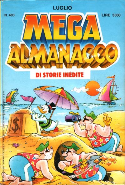 Cover for Mega Almanacco (Disney Italia, 1988 series) #403