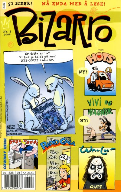 Cover for Bizarro (Hjemmet / Egmont, 2003 series) #1/2004