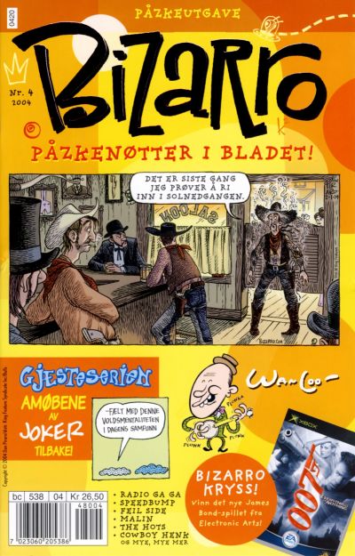 Cover for Bizarro (Hjemmet / Egmont, 2003 series) #4/2004