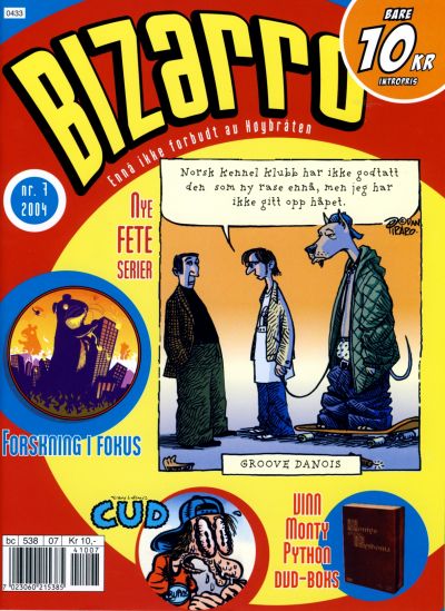 Cover for Bizarro (Hjemmet / Egmont, 2003 series) #7/2004