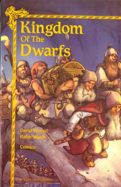 Cover for Kingdom of the Dwarfs (Comico, 1991 series) #1