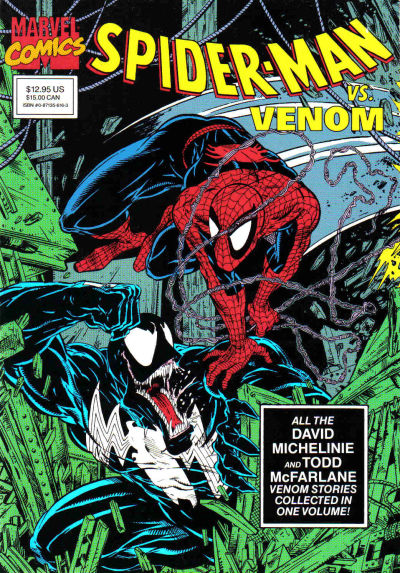 Cover for Spider-Man Vs. Venom (Marvel, 1990 series) 