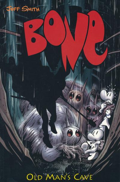 Cover for Bone (Cartoon Books, 1995 series) #6 - Old Man's Cave