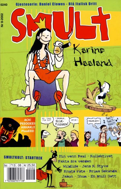 Cover for Smult (Bladkompaniet / Schibsted, 2002 series) #8/2002