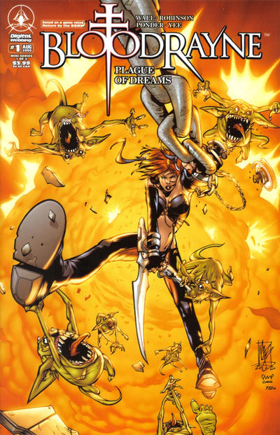 Cover for BloodRayne: Plague of Dreams (Digital Webbing, 2006 series) #1 [Cover A]