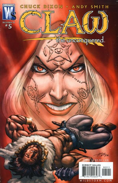 Cover for Claw the Unconquered (DC, 2006 series) #5