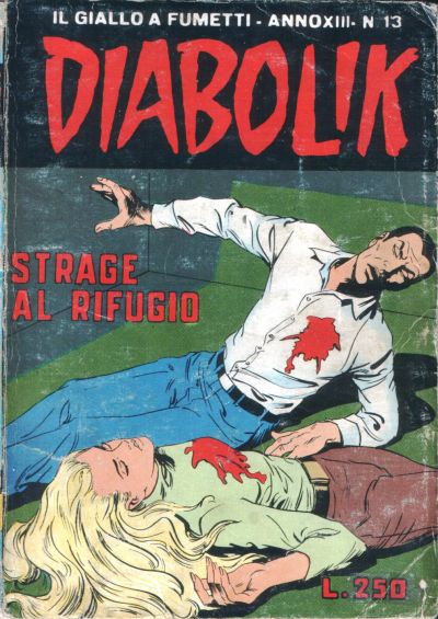 Cover for Diabolik (Astorina, 1962 series) #v13#13