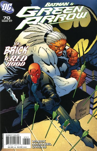Cover for Green Arrow (DC, 2001 series) #70