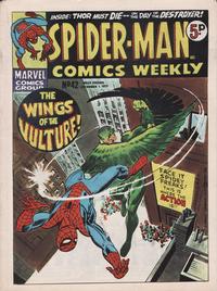 Cover Thumbnail for Spider-Man Comics Weekly (Marvel UK, 1973 series) #42