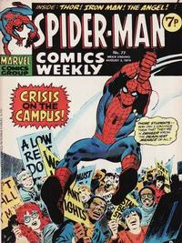 Cover Thumbnail for Spider-Man Comics Weekly (Marvel UK, 1973 series) #77