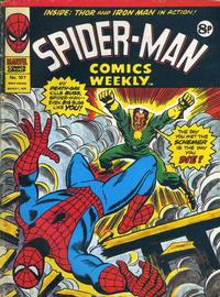Cover Thumbnail for Spider-Man Comics Weekly (Marvel UK, 1973 series) #107