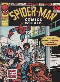 Cover Thumbnail for Spider-Man Comics Weekly (Marvel UK, 1973 series) #135