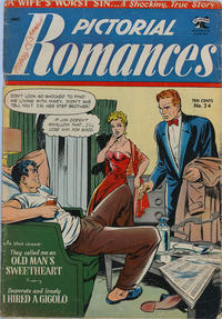 Cover Thumbnail for Pictorial Romances (St. John, 1950 series) #24