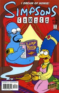 Cover for Simpsons Comics (Bongo, 1993 series) #126
