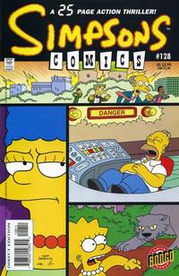 Cover for Simpsons Comics (Bongo, 1993 series) #128