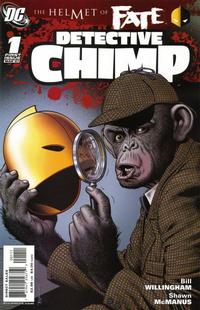 Cover Thumbnail for Helmet of Fate: Detective Chimp (DC, 2007 series) #1