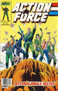 Cover Thumbnail for Action Force (Bladkompaniet / Schibsted, 1988 series) #10/1990