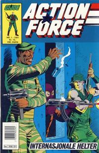 Cover Thumbnail for Action Force (Bladkompaniet / Schibsted, 1988 series) #1/1991