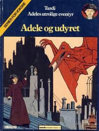 Cover for Adele (Semic, 1983 series) #1 - Adele og uhyret