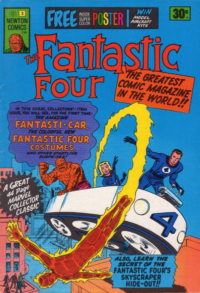 Cover for Fantastic Four (Newton Comics, 1974 series) #2
